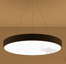 Circle Chandelier, Iron + Acrylic, φ500*80mm