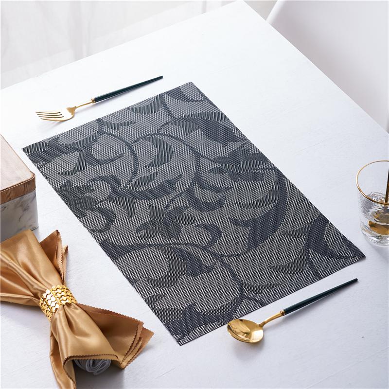 PVC placemats，30*45cm , Table Mat