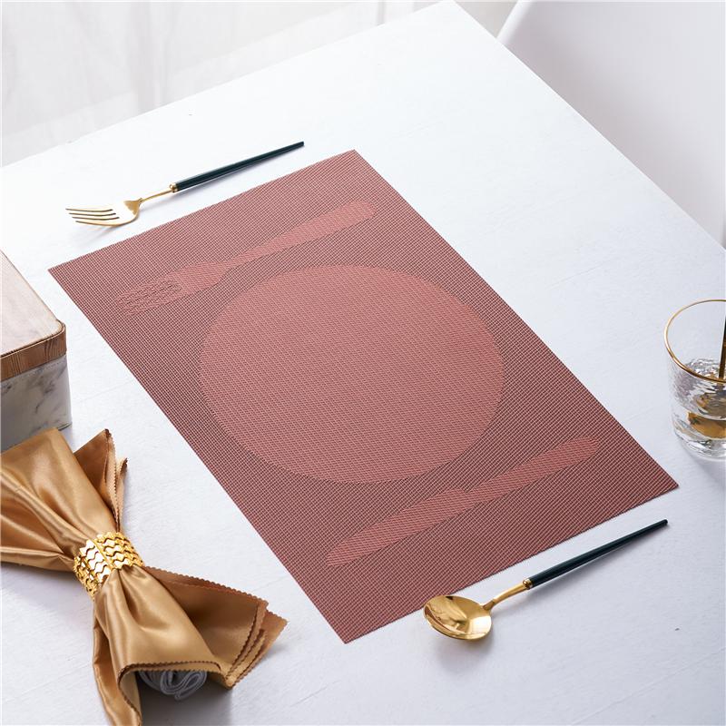 PVC placemats，30*45cm , Table Mat