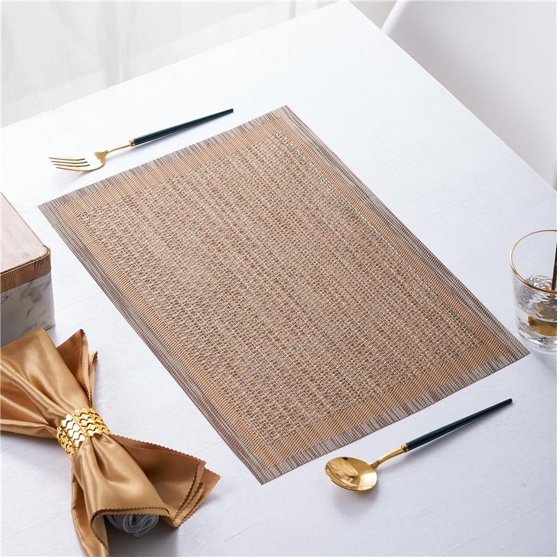PVC placemats，30*45cm , Table Mat