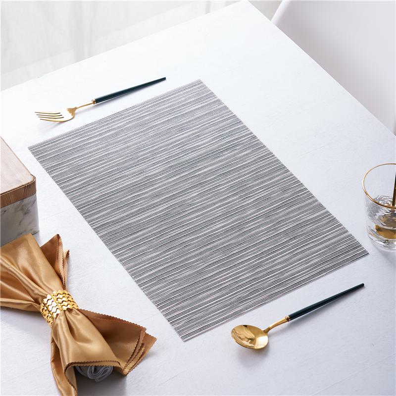 PVC placemats，30*45cm , Table Mat