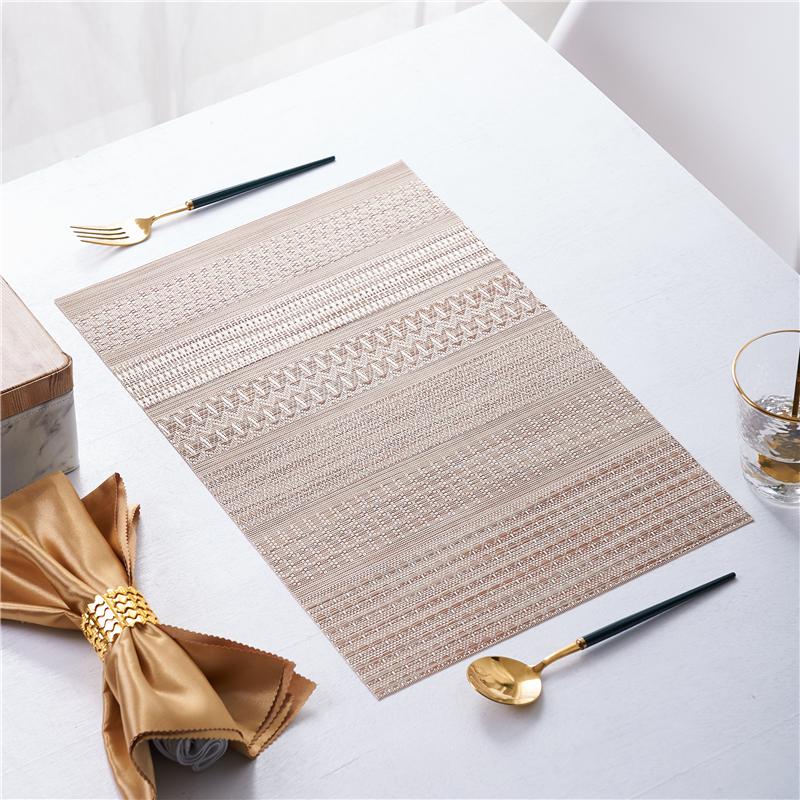 PVC placemats，30*45cm , Table Mat