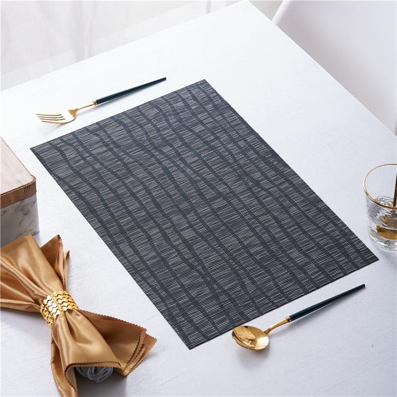 PVC placemats，30*45cm , Table Mat