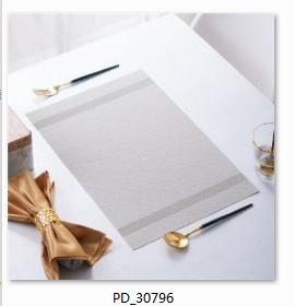 PVC placemats，30*45cm , Table Mat