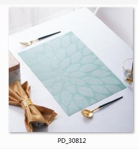 PVC placemats，30*45cm , Table Mat