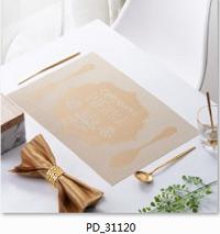 PVC placemats，30*45cm , Table Mat