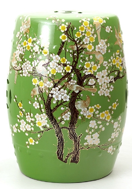 Ceramic stool