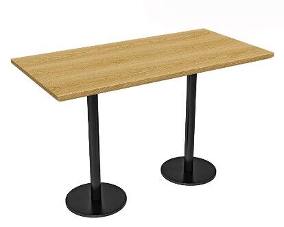 Dining Table,
Solid Wood+304,
60*120*H75Cm.