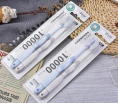 Ten Thousand Soft Bristles Wide-Head Toothbrush (Double)-Toothbrush, Ten Thousand Soft Bristles