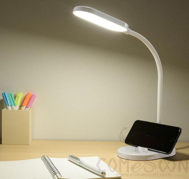 Cell Phone Holder Desk Lamp, 140*88*464Mm