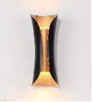 Small Waist Wall Lamp, 201 Stainless Steel, 13.5*34Cm