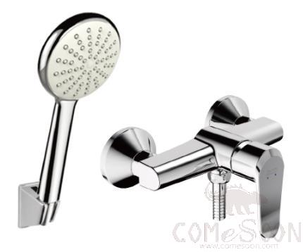 Wall-Mounted Shower Mixer, Hardware, Chrome Plated, Grade A (American Standard)