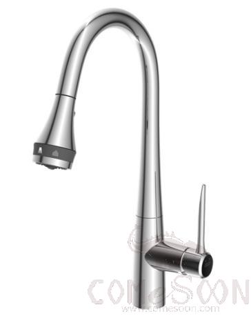 Dual-Control Multifunction Countertop Kitchen Spout, Hardware, Chrome Plated, Class A (American Standard)