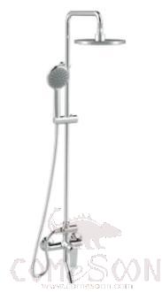 Three-Way Shower Column, Hardware, Chrome Plated, Class A (American Standard)