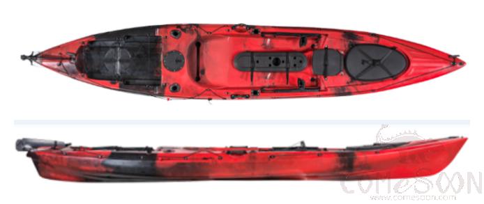 14 Feet Fishing Boat, LLDPE, L423*W77*H40 cm