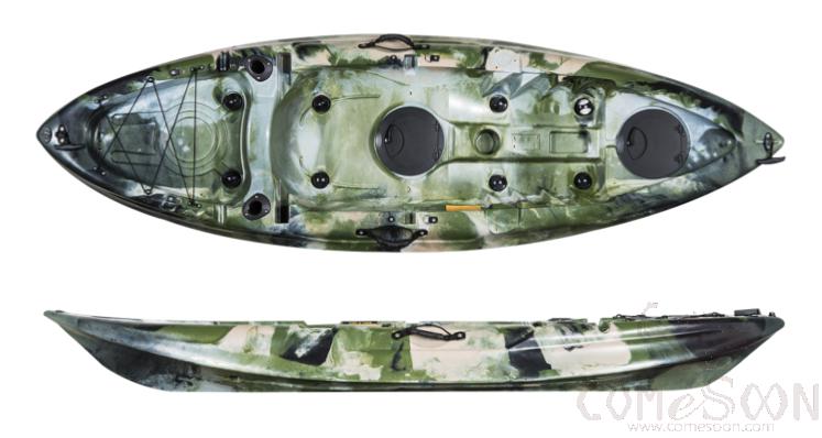 Malibu Fishing Boat, LLDPE, L275*W78*H40 cm