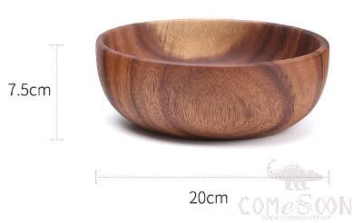 Wooden Bowl, 20*7.5cm