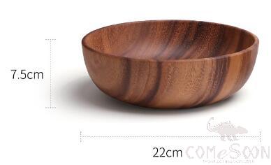 Wooden Bowl, 22*7.5cm