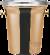 Rose Gold Stainless Steel Reverse Rim Champagne Bucket, 304 SS, Φ230×H220mm