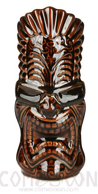 Tiki Mug Rock God Statue 600ml