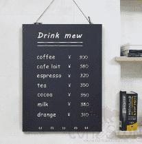 Frameless Single-Sided Blackboard, 60*90cm
