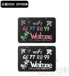 Frameless Small Blackboard, 20*30cm