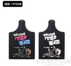 Racket Hanging Small Blackboard, 19*29cm