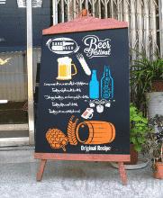 Tripod Menu Board, 60*118cm