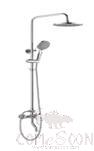 Shower, Top Spray Shower: 9 Inch Top Spray, Hand Shower: 5 Inches 3 Functions