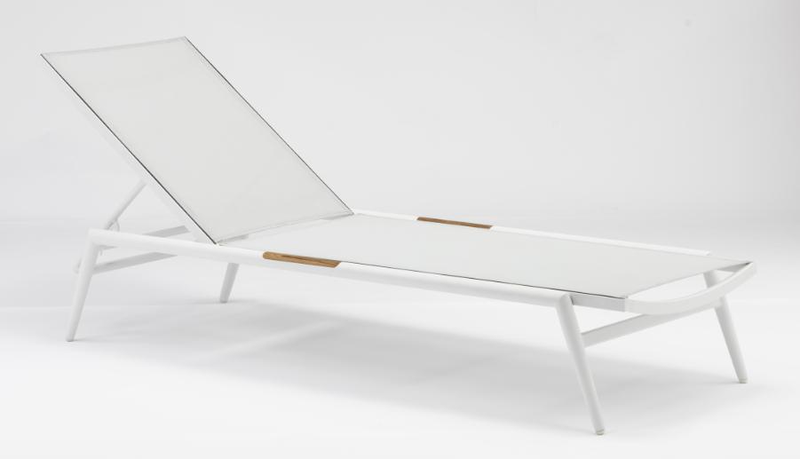 POLO WT alum lounger white