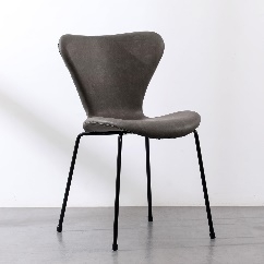 Chair, PU+sprayed iron legs
, 51*49.5*79*SH46cm 