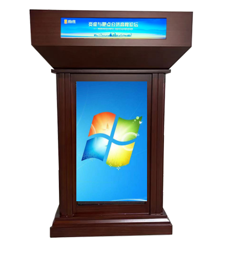 Digital Podium(LED Podium)32&quot; Double Digital Screens