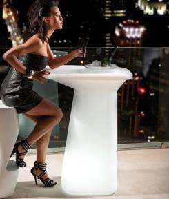 Led Table,Pe Plastic,70*65*106cm