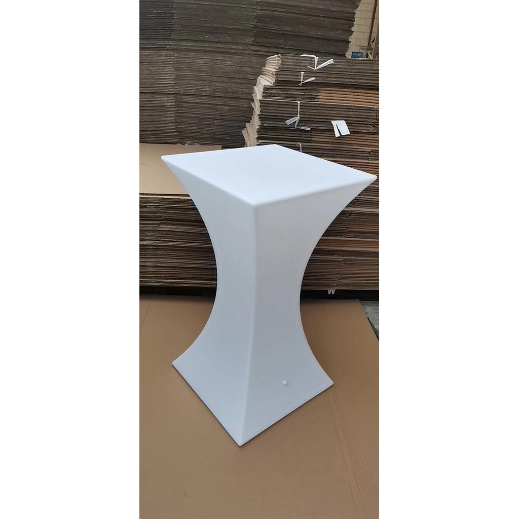 Led Table，PE Plastic，L60*W60*H110cm