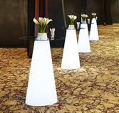 Led Table,Pe Plastic,D50*H120cm
