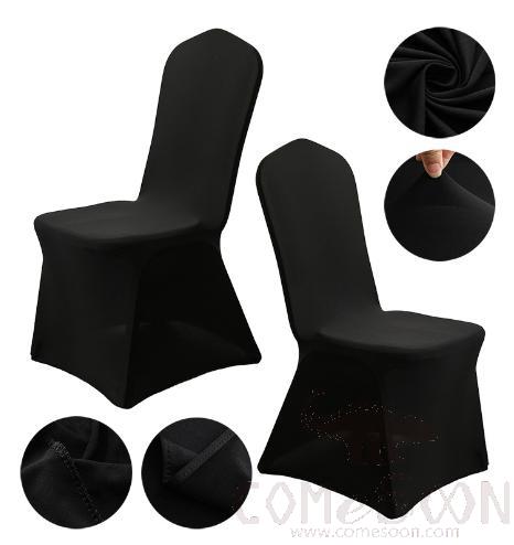 Chair Cover, Spandex, Black