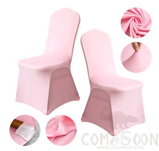 Chair Cover, Spandex, Pink