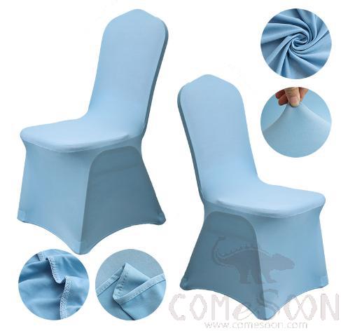 Chair Cover, Spandex, Sky Blue