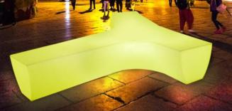 Led Chair,Pe Plastic,240*190*46cm