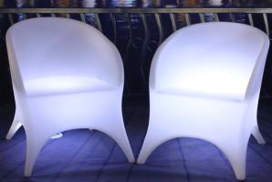 Led Chair,Pe Plastic,57*68*78cm