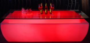 Led Table,Pe Plastic,160*90*50cm