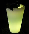 Led Flowerpot,Pe Plastic,D42*H88cm