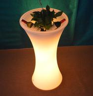 Led Flowerpot,Pe Plastic,D58*H110cm