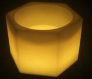 Led Flowerpot,Pe Plastic,D50*H47 cm