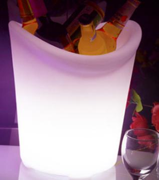Led Ice Bucket,Pe Plastic,30*29*34cm
