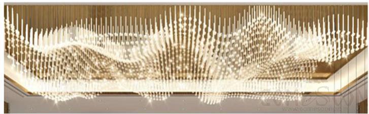 Ceiling Lamps, L16550*W8115*H4000mm