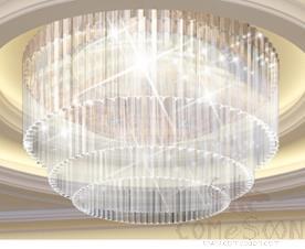 Ceiling Lamps, D3500*H1000mm
