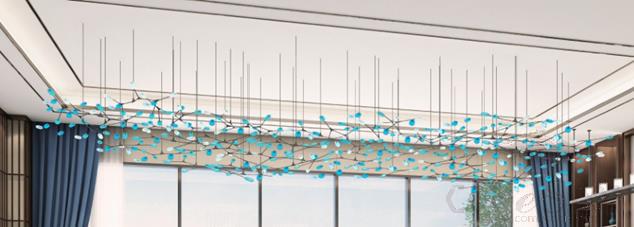 Pendant Lights, L7000*W2500*H600mm