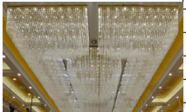 Ceiling Lamps, L21500*W9600*H2000mm