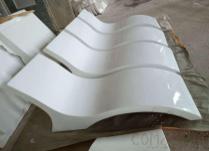 Recliner, Fiberglass, W65*L175*H53 cm